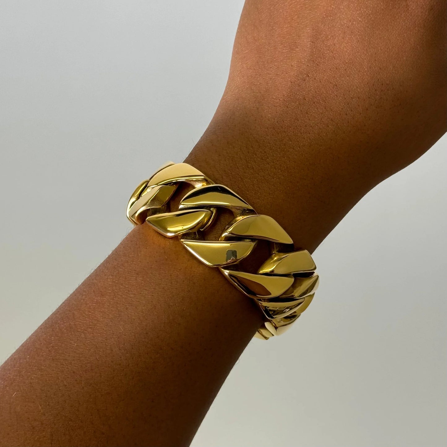 Bad B. Cuban Chain + FREE Matching Bracelet