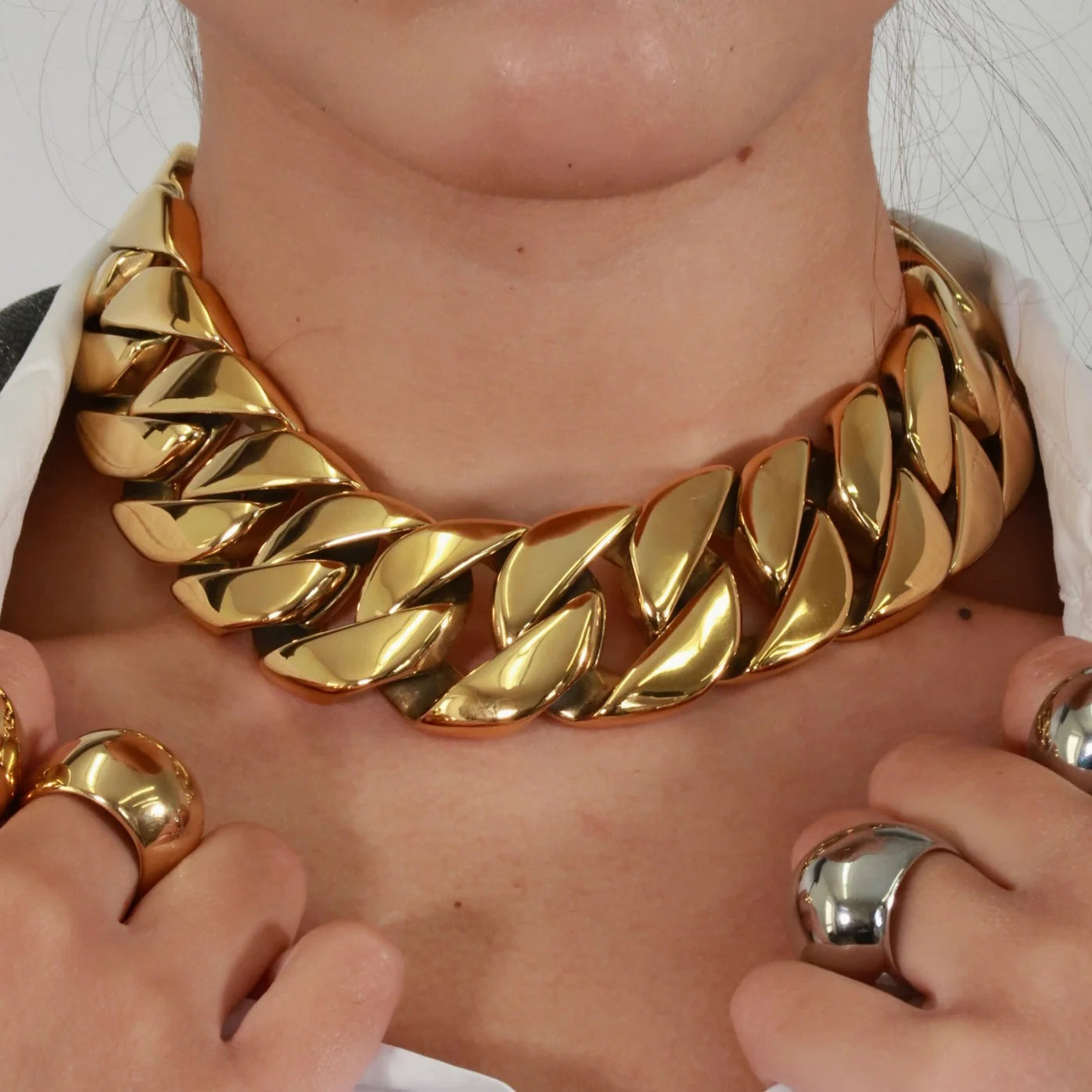 Bad B. Cuban Chain + FREE Matching Bracelet