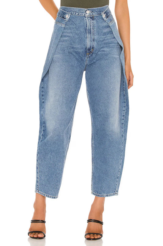 Sculpted Silhouette Denim – Deconstructed Cocoon Cut