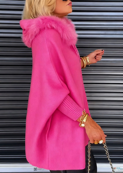 Aria Luxe Fur-Collar Tailored Jacket