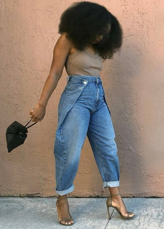 Sculpted Silhouette Denim – Deconstructed Cocoon Cut