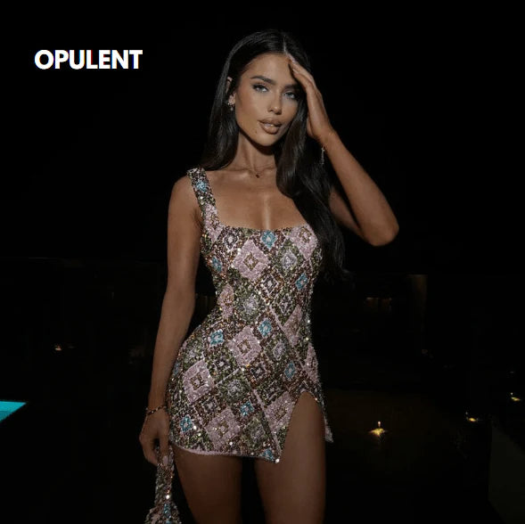 Crystal Dress – Diamond-Dusted Elegance