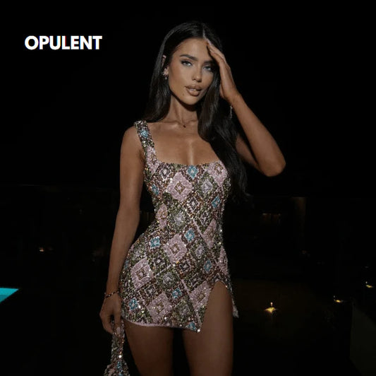 Crystal Dress – Diamond-Dusted Elegance